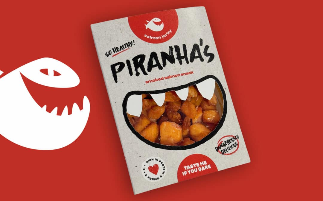 Piranha’s (Cubes de saumon fumé séché)
