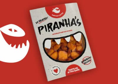 Piranha’s (Cubes de saumon fumé séché)